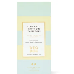DeoDoc Organic Cotton Tampons Regular Flow
