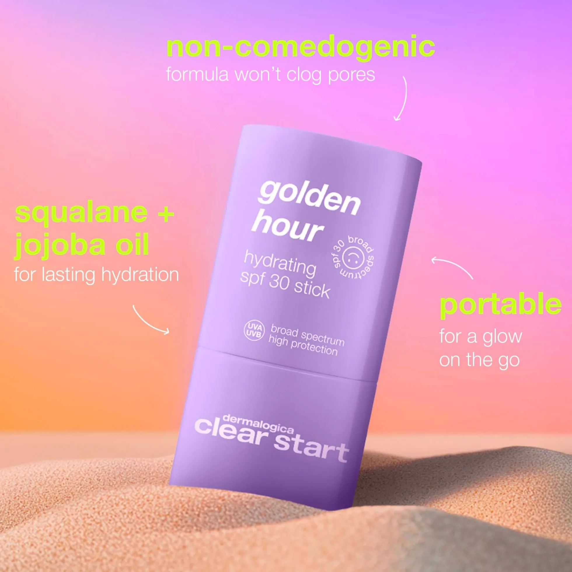 Dermalogica Golden Hour Clarifying SPF Stick 19g