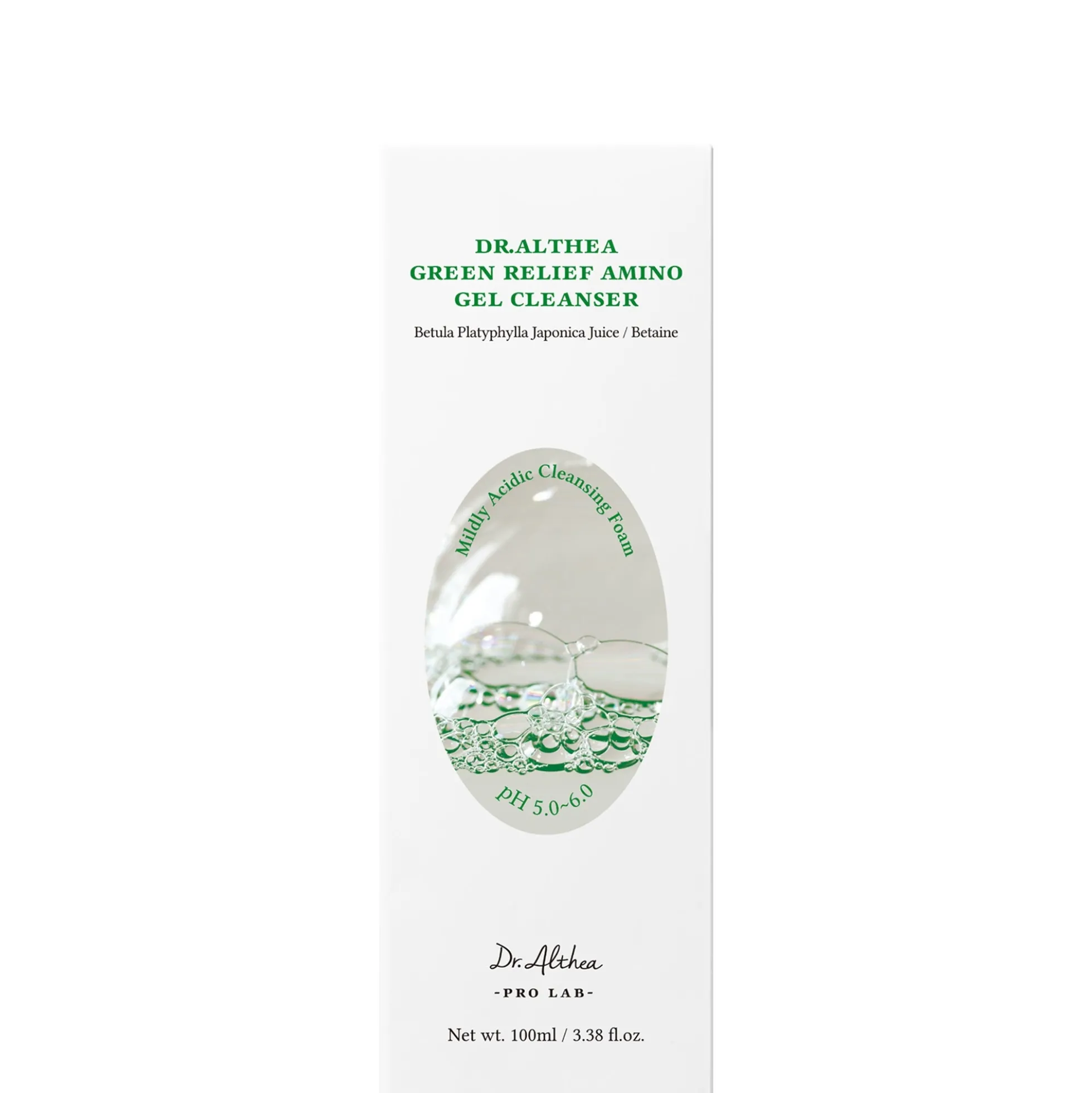 Dr. Althea Green Relief Amino Gel Cleanser 100ml