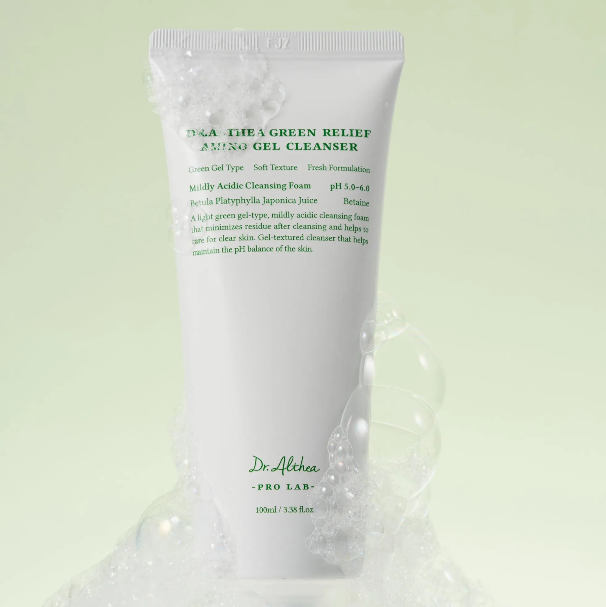 Dr. Althea Green Relief Amino Gel Cleanser 100ml