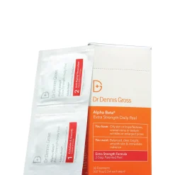 Dr Dennis Gross DRx SpectraLite FaceWare Pro and Alpha Beta Extra Strength Daily Peel (Pack of 30)