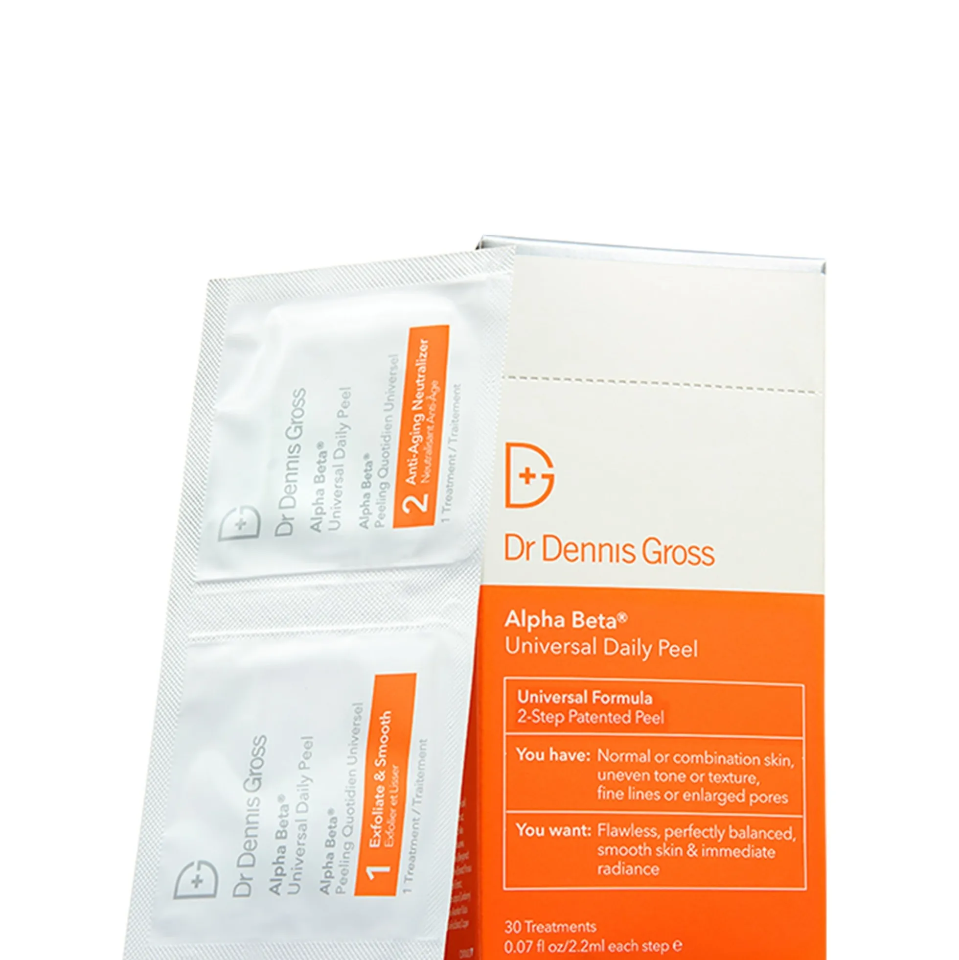 Dr Dennis Gross Skincare Alpha Beta Universal Daily Peel (Pack of 30)