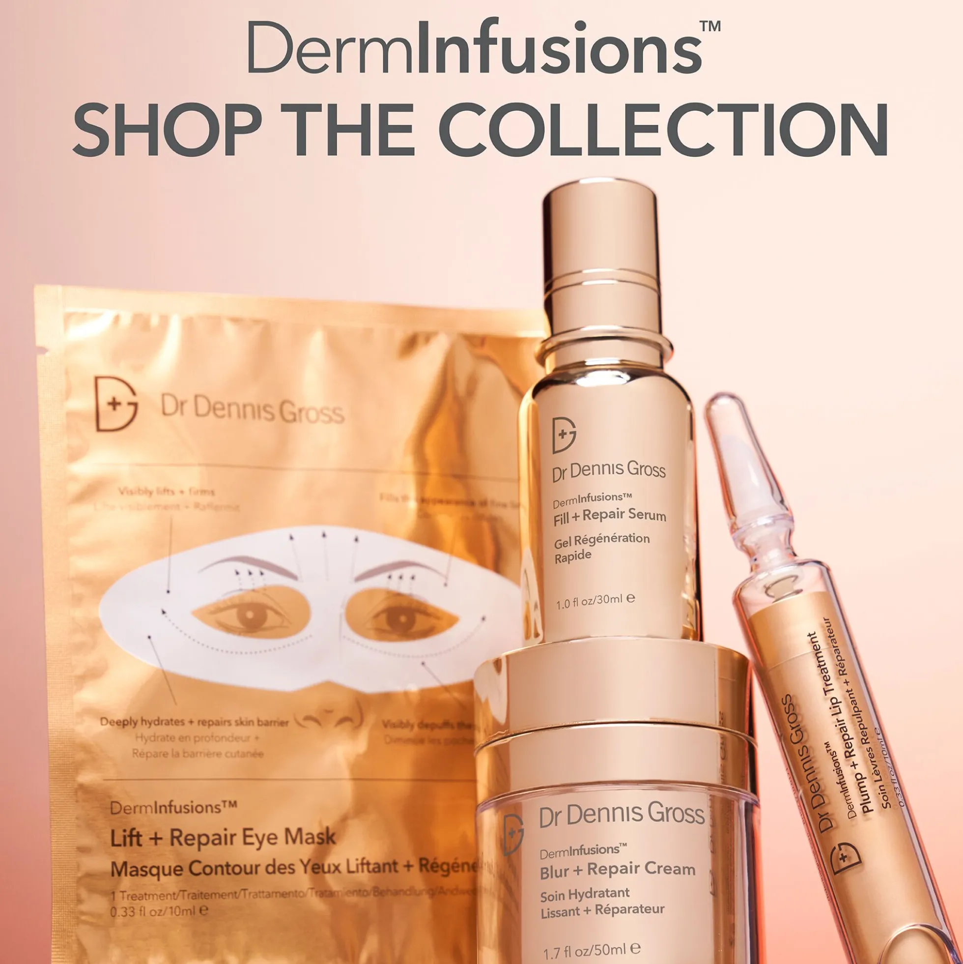 Dr Dennis Gross Skincare DermInfusions Blur and Repair Cream 50ml