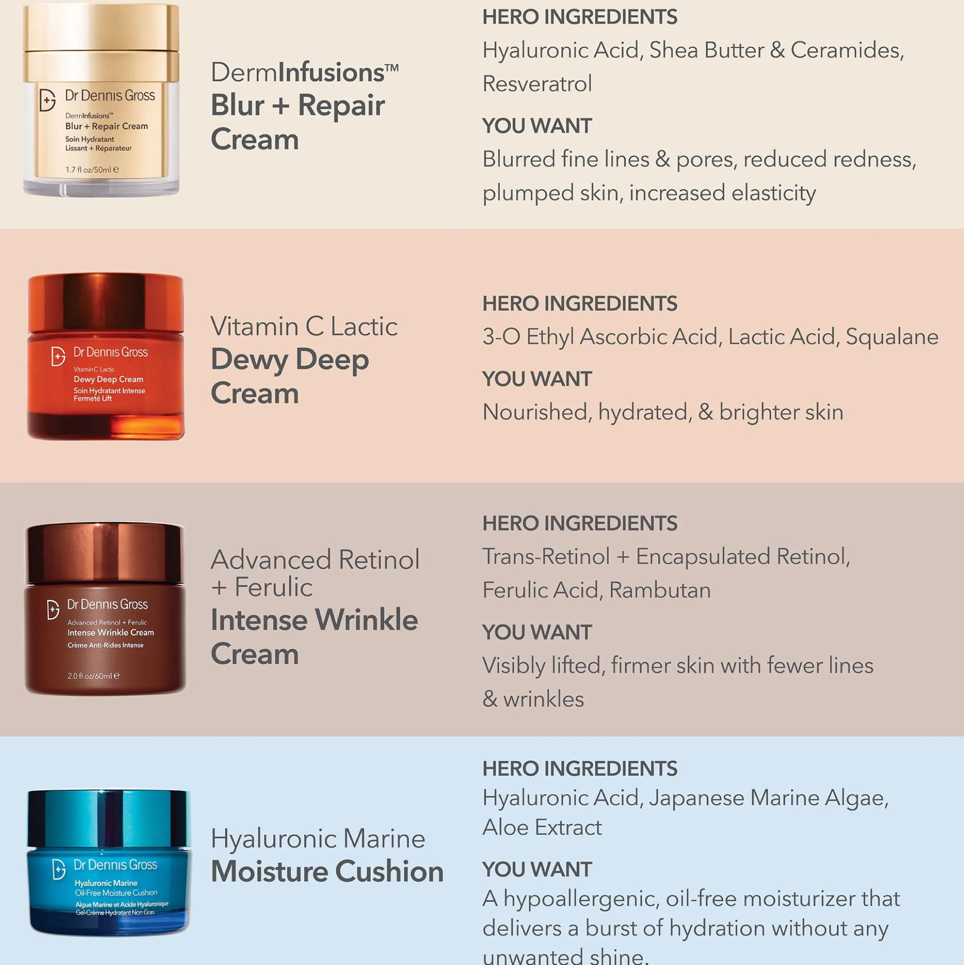 Dr Dennis Gross Skincare DermInfusions Blur and Repair Cream 50ml