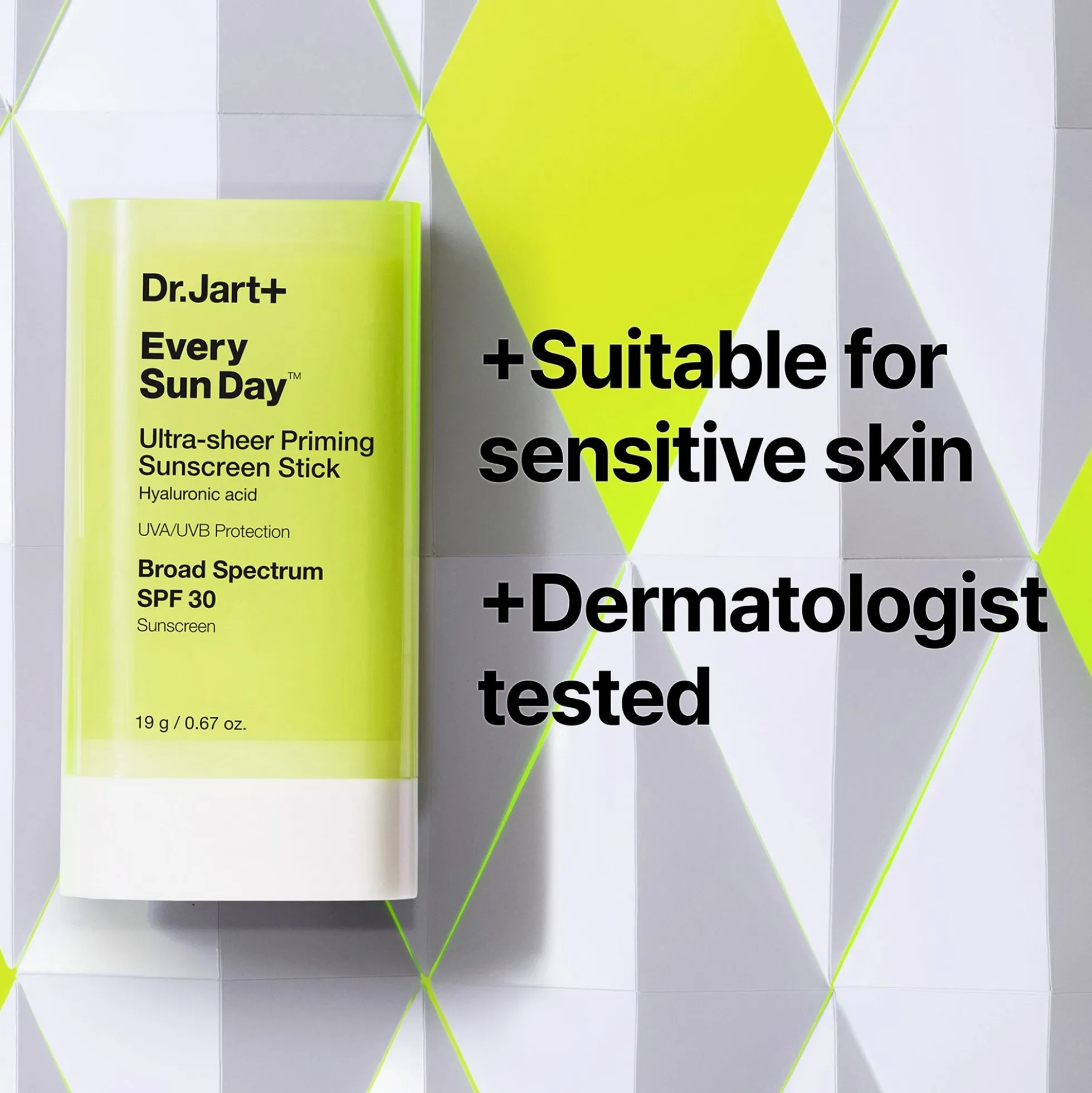 Dr.Jart+ Every Sun Day Ultra Sheer Priming Sunscreen Stick SPF 30 20g