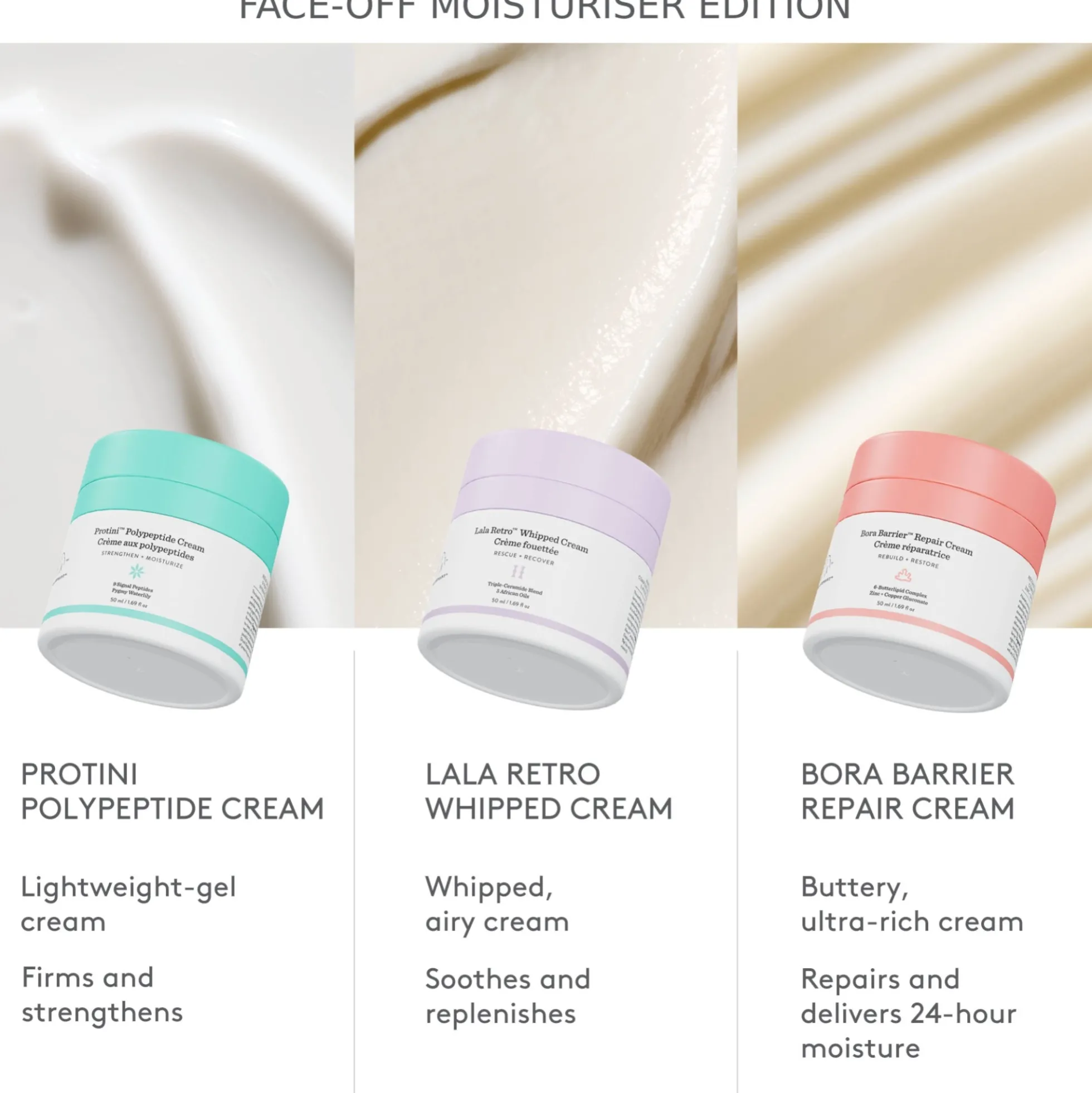 Drunk Elephant Bora Firming Peptide Moisturiser 50ml