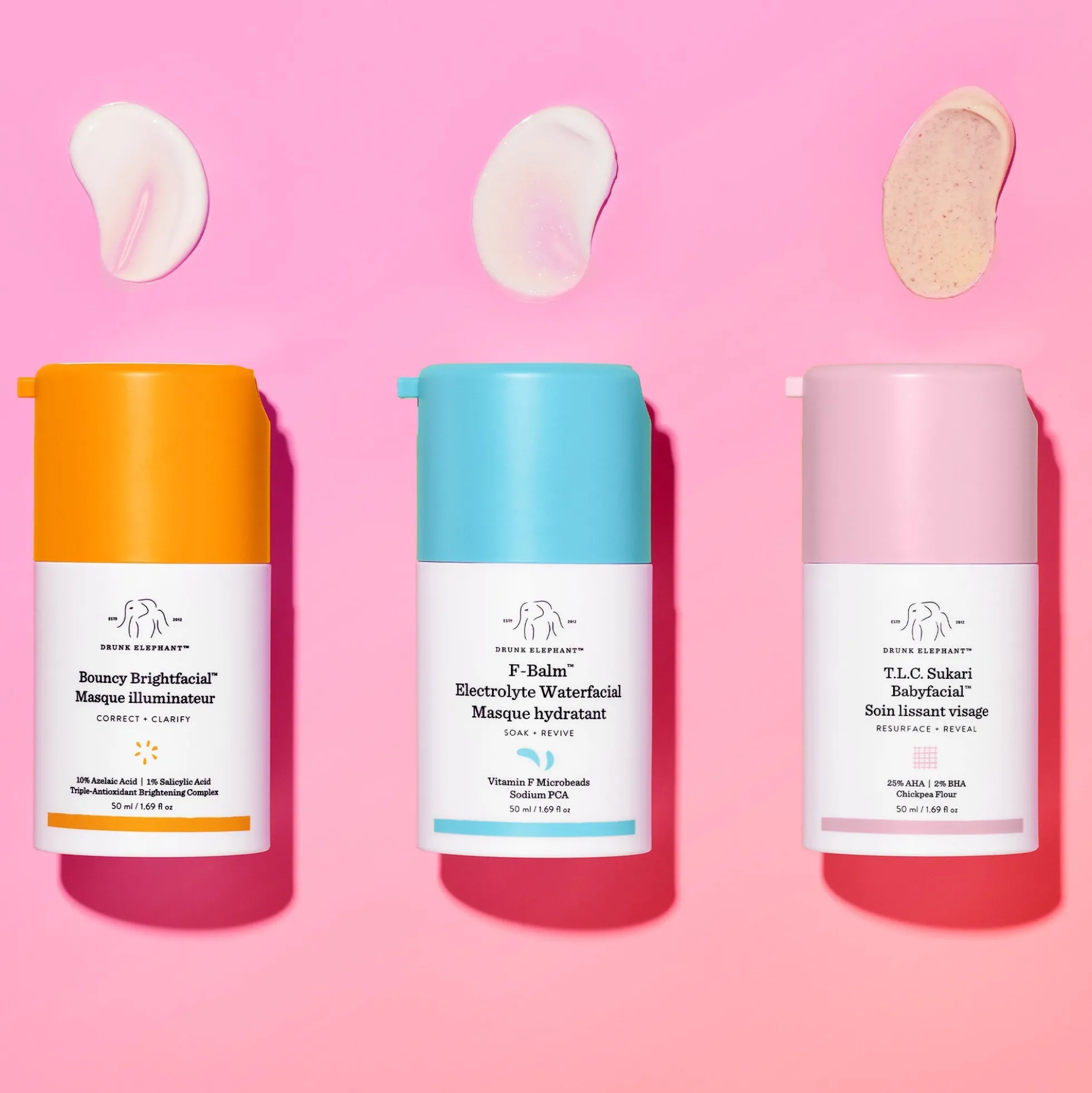 Drunk Elephant Brightfacial Peptide Mask
