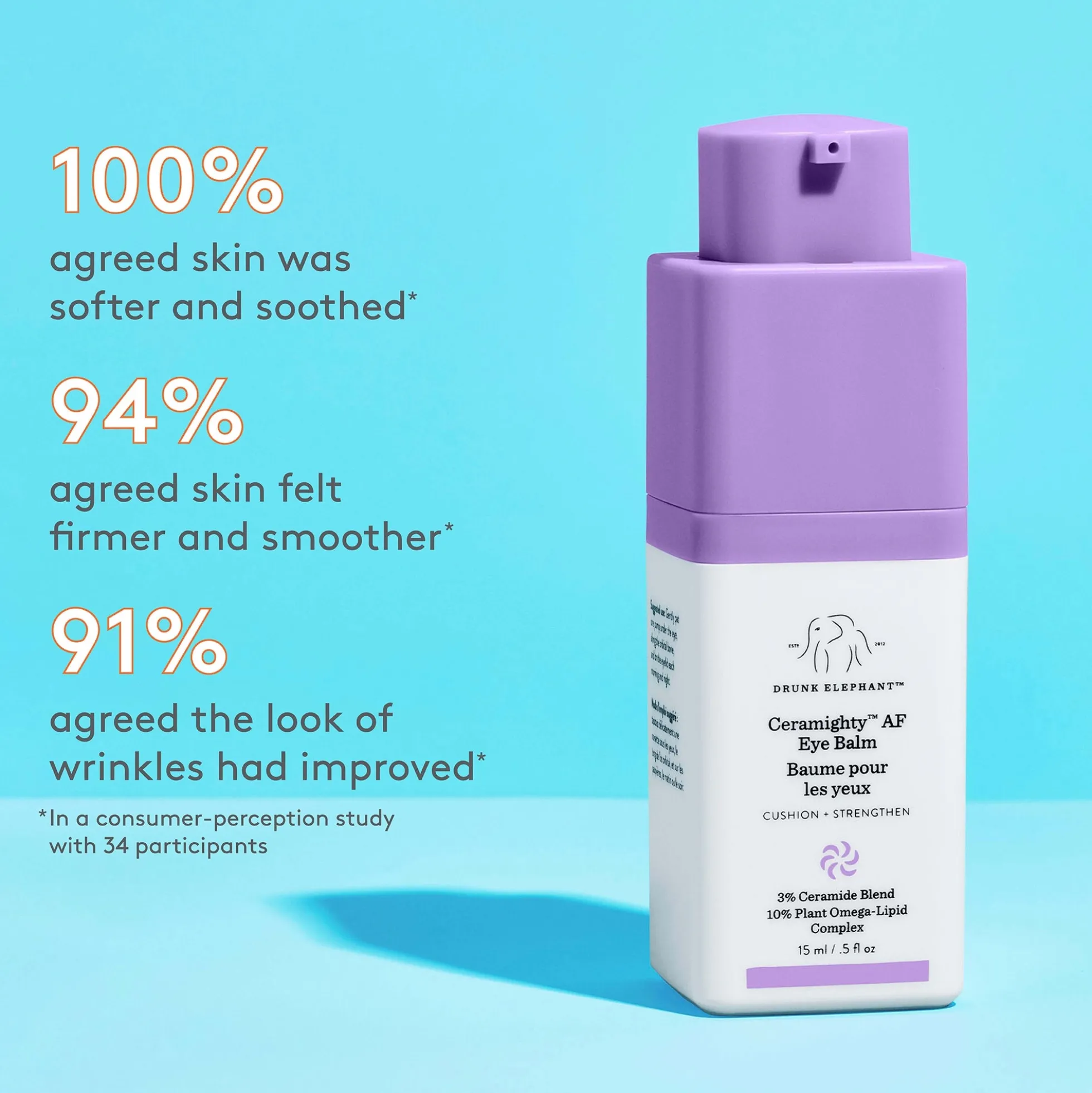 Drunk Elephant Ceramide Eye Cream 15ml