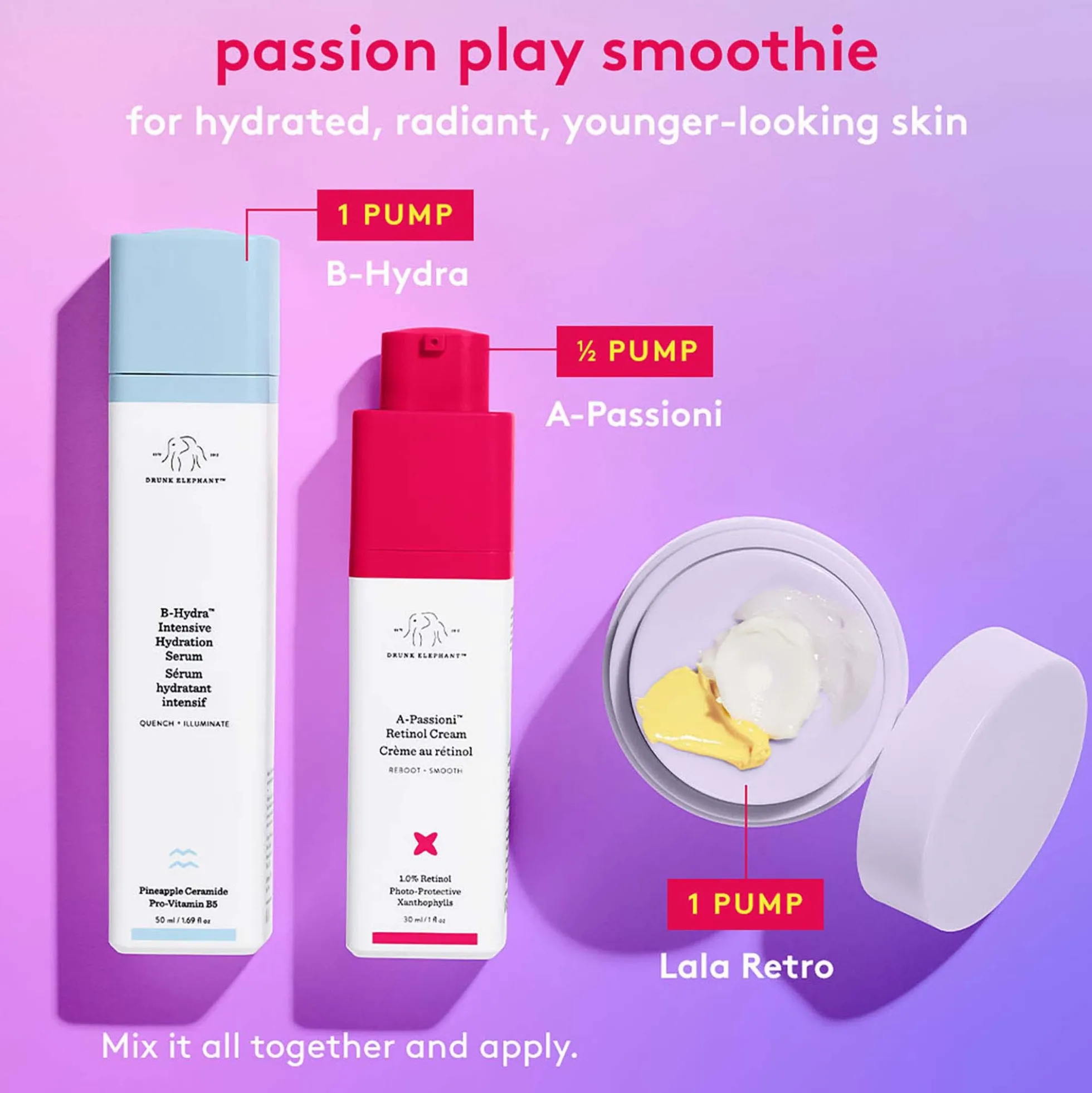 Drunk Elephant Lala Retro Ceramide Moisturiser 50ml Refill