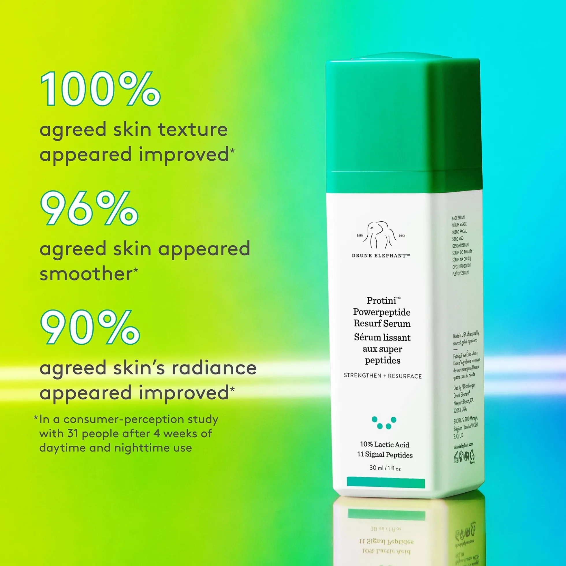 Drunk Elephant Protini™Peptide Resurfacing Serum 30ml