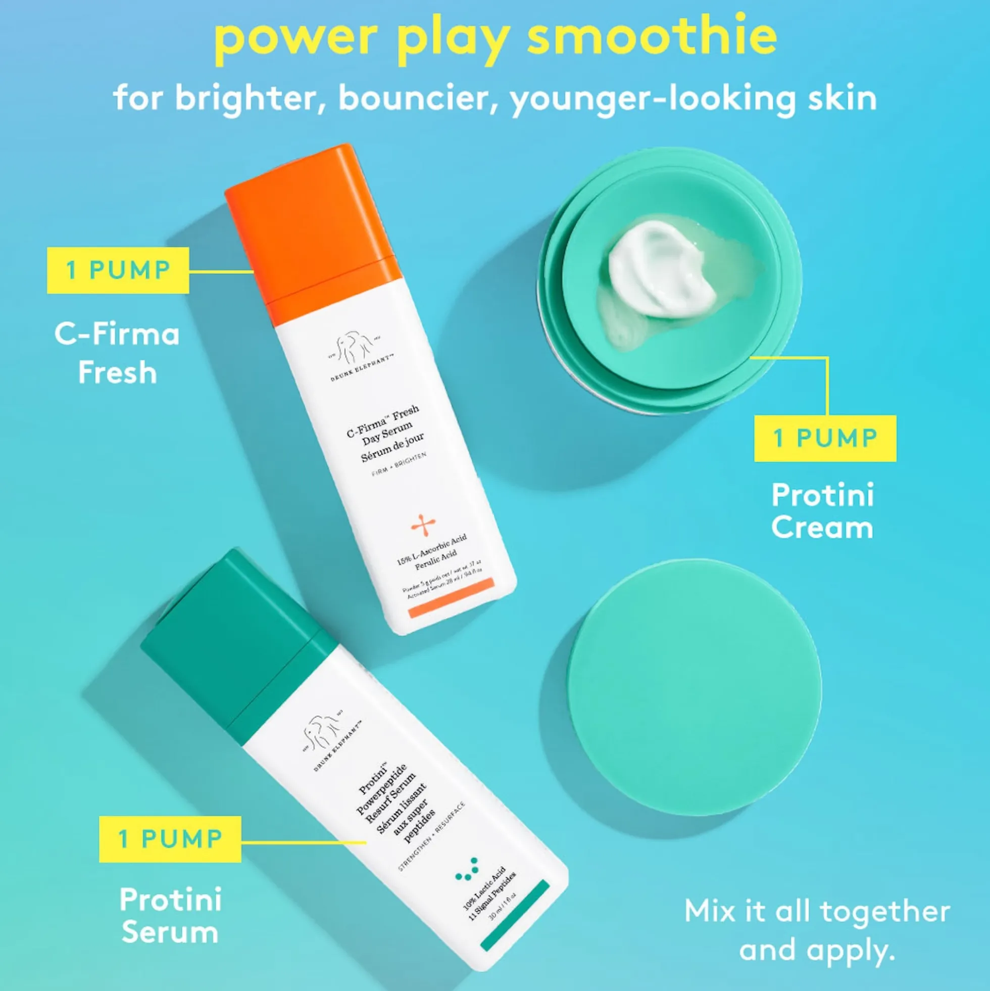 Drunk Elephant Protini™Peptide Resurfacing Serum 30ml