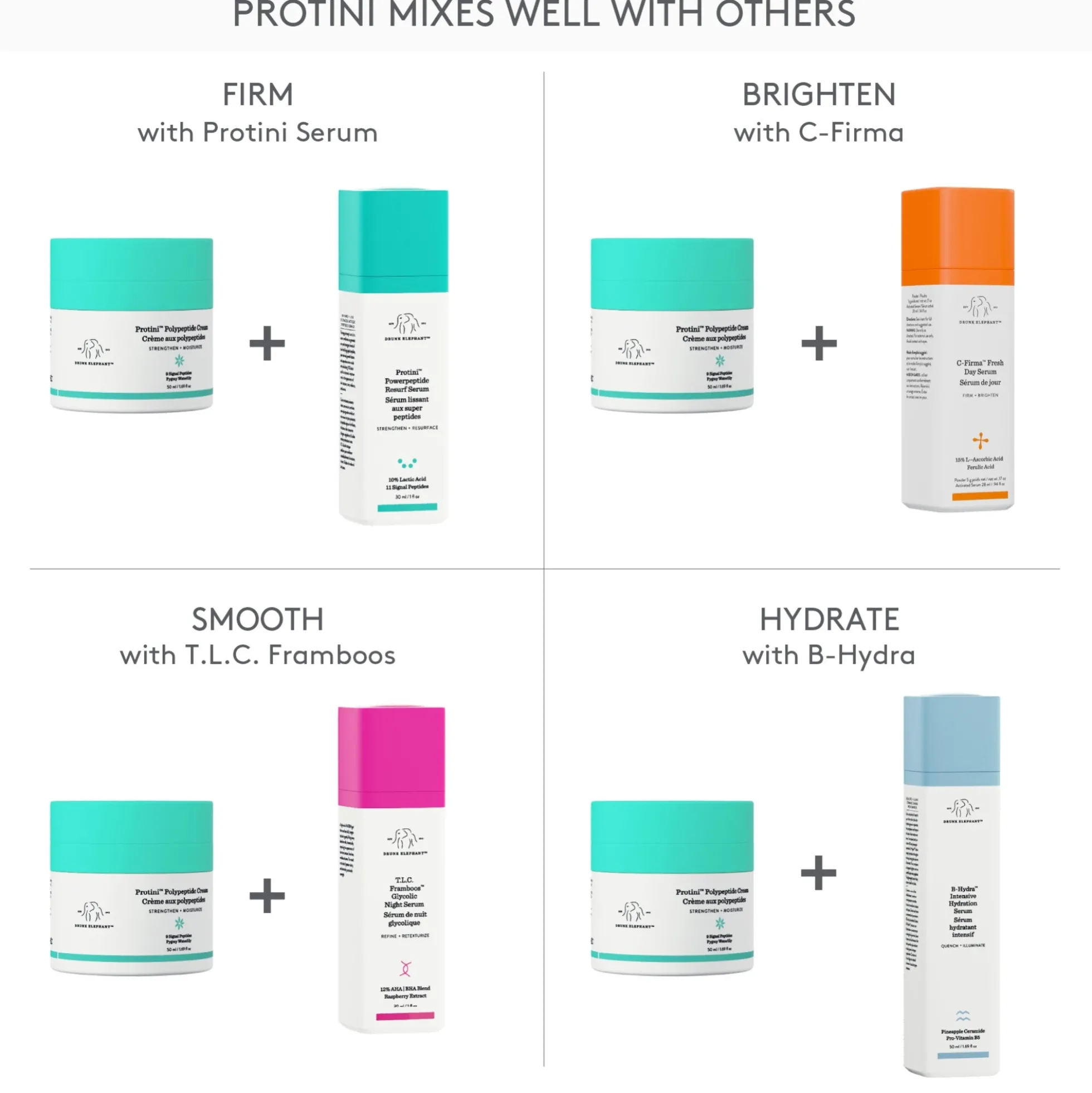 Drunk Elephant Protini Polypeptide Moisturiser 50ml Refill