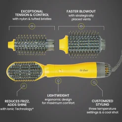 Drybar The Triple Shot Interchangeable Blow-Dryer Brush