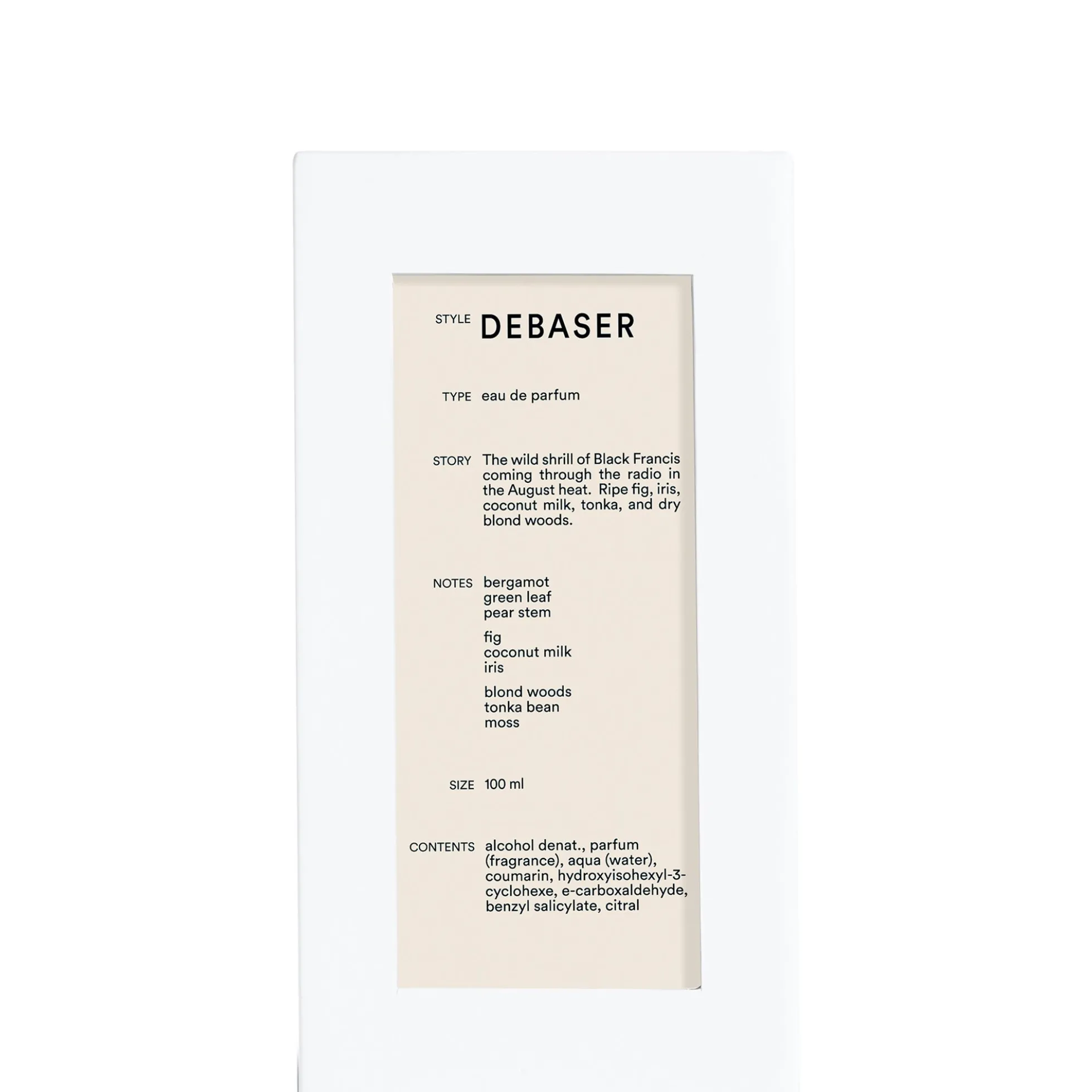 D.S. & Durga Debaser Eau de Parfum 100ml