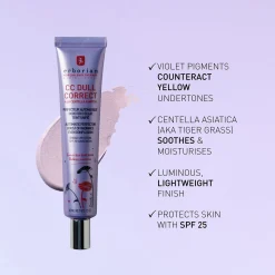 Erborian CC Dull Correct - Colour Correcting Anti-Dull Cream With Brightening Effect SPF25 Travel Size 15ml