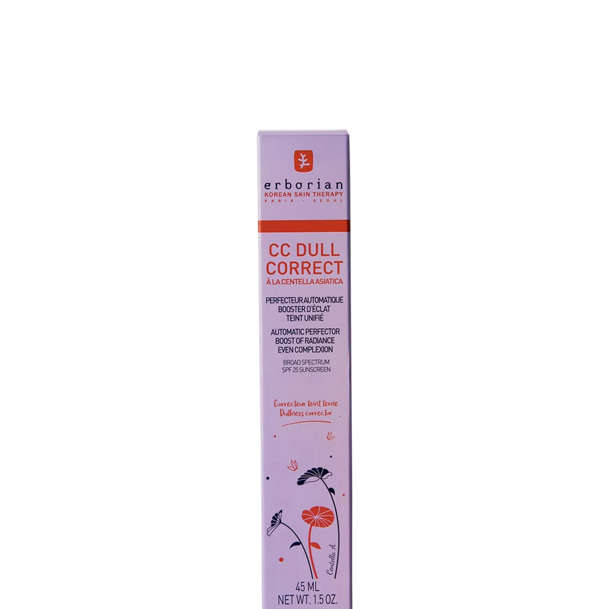 Erborian CC Dull Correct - Colour Correcting Anti-Dull Cream With Brightening Effect SPF25 45ml