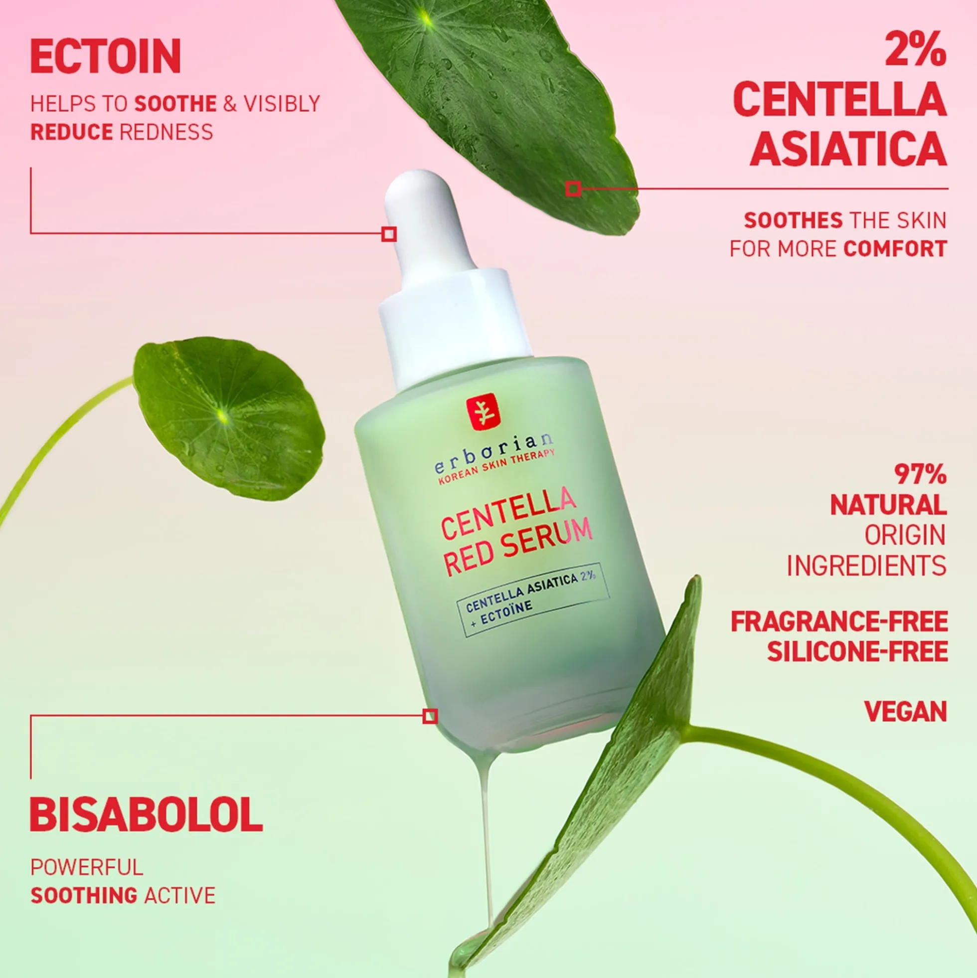 Erborian Centella Red Serum 10ml