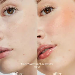 Ere Perez Rice Powder Blush & Bronzer - Bondi