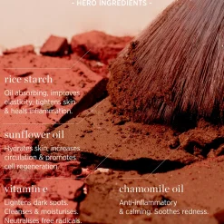 Ere Perez Rice Powder Blush & Bronzer - Brooklyn