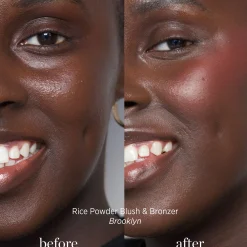 Ere Perez Rice Powder Blush & Bronzer - Brooklyn