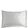 ESPA Home Oxford Edge Silk Pillowcase - Moonlight Grey