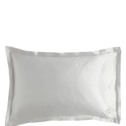ESPA Home Oxford Edge Silk Pillowcase - Moonlight Grey