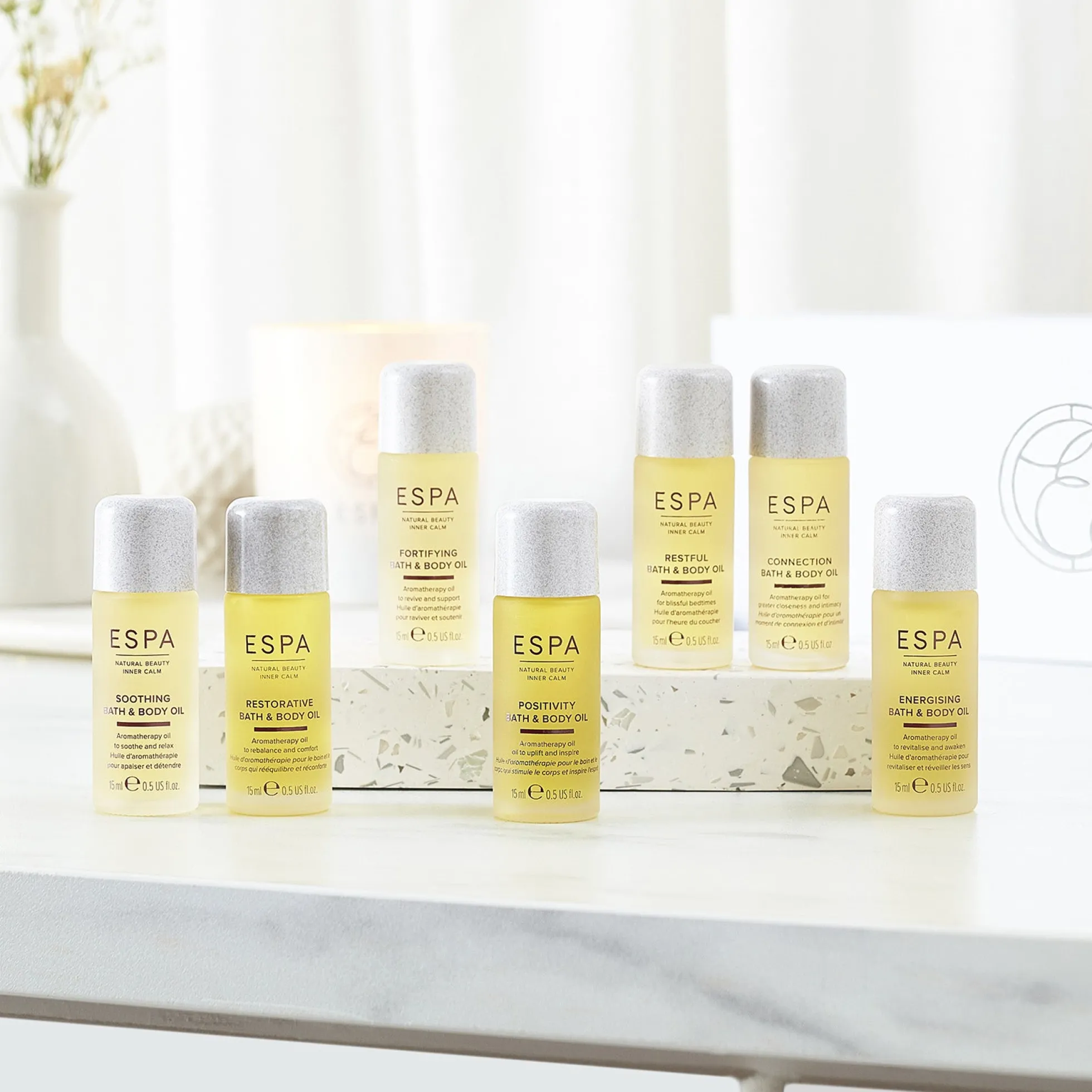 ESPA Signature Blends Aromatherapy Bath and Body Oil Collection