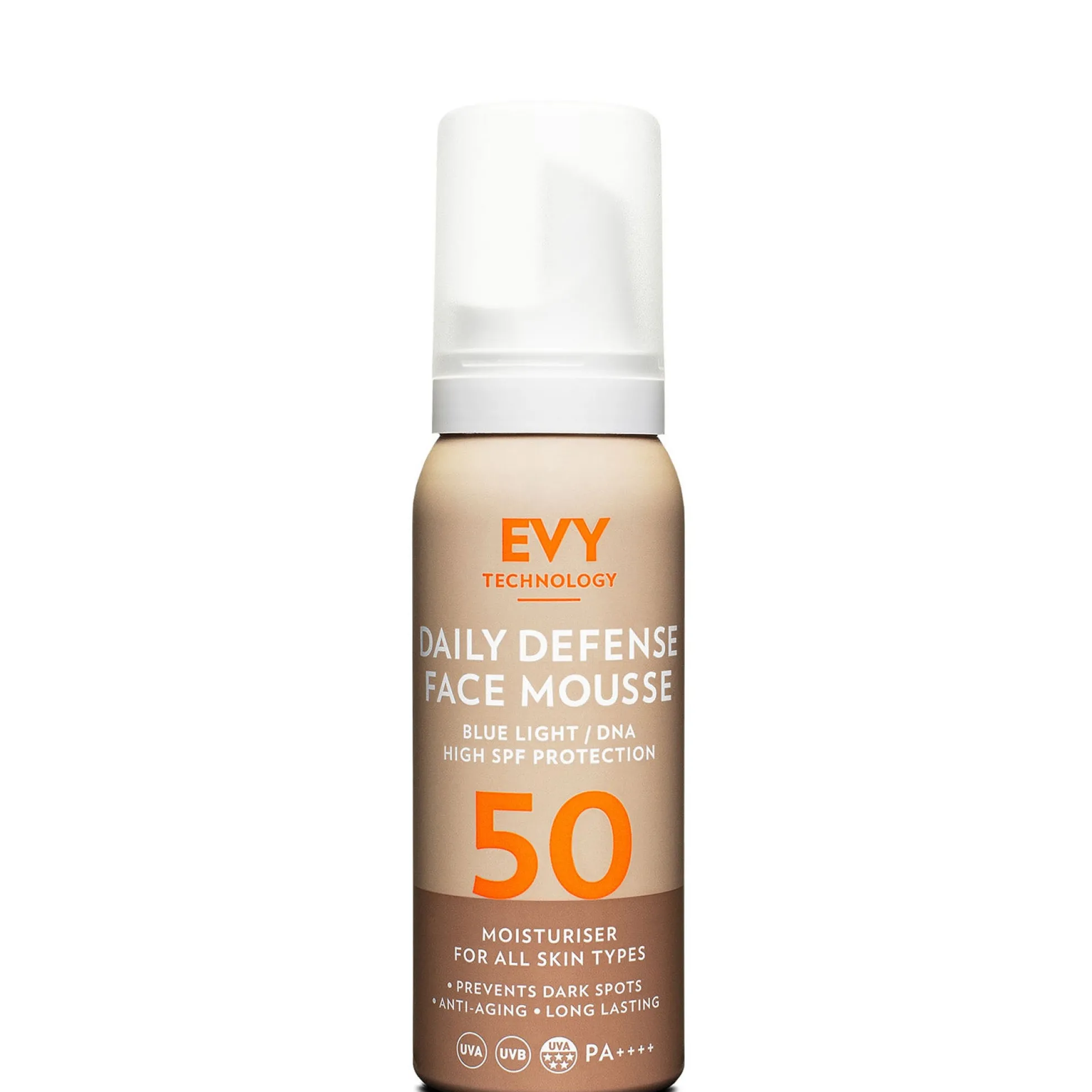 EVY Technology Daily Defense Face Mousse SPF50
