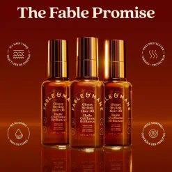 Fable & Mane Glossy Styling Hair Oil 75ml