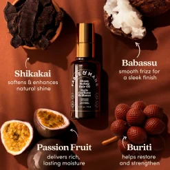 Fable & Mane Glossy Styling Hair Oil 75ml