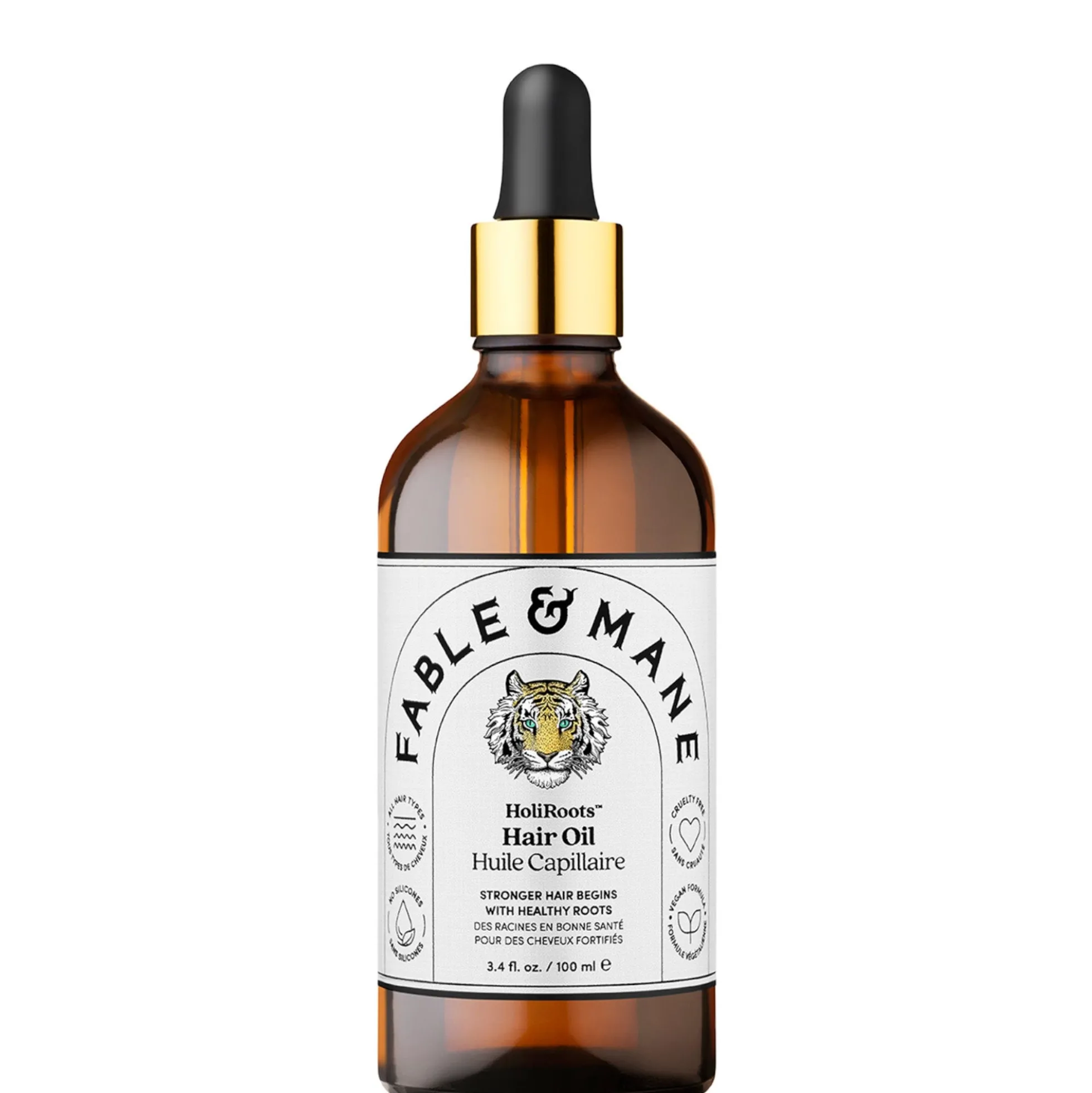 Fable & Mane HoliRoots Pre-Wash Strengthening Treatment Hair Oil 100ml