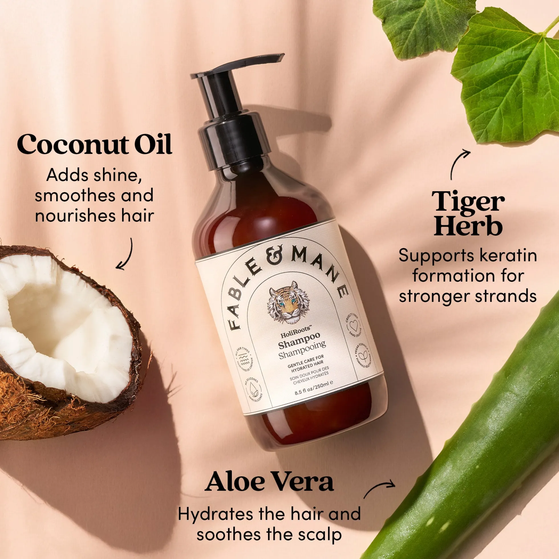 Fable & Mane Hydrating Shampoo 250ml