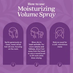 Fable & Mane Moisturising Volume Spray 100ml