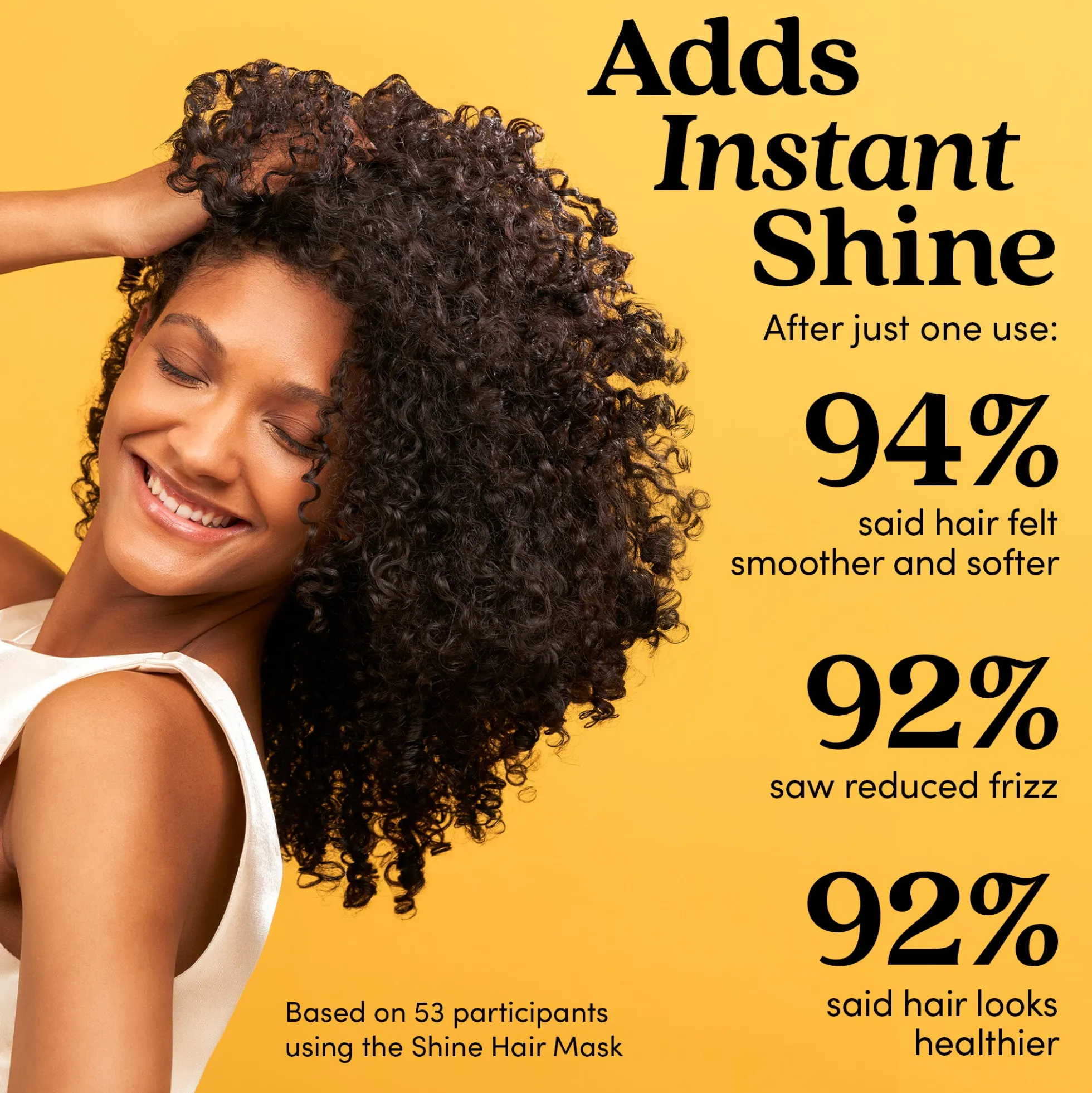 Fable & Mane Shine Hydrating Hair Mask for Fine to Medium Hair 237ml