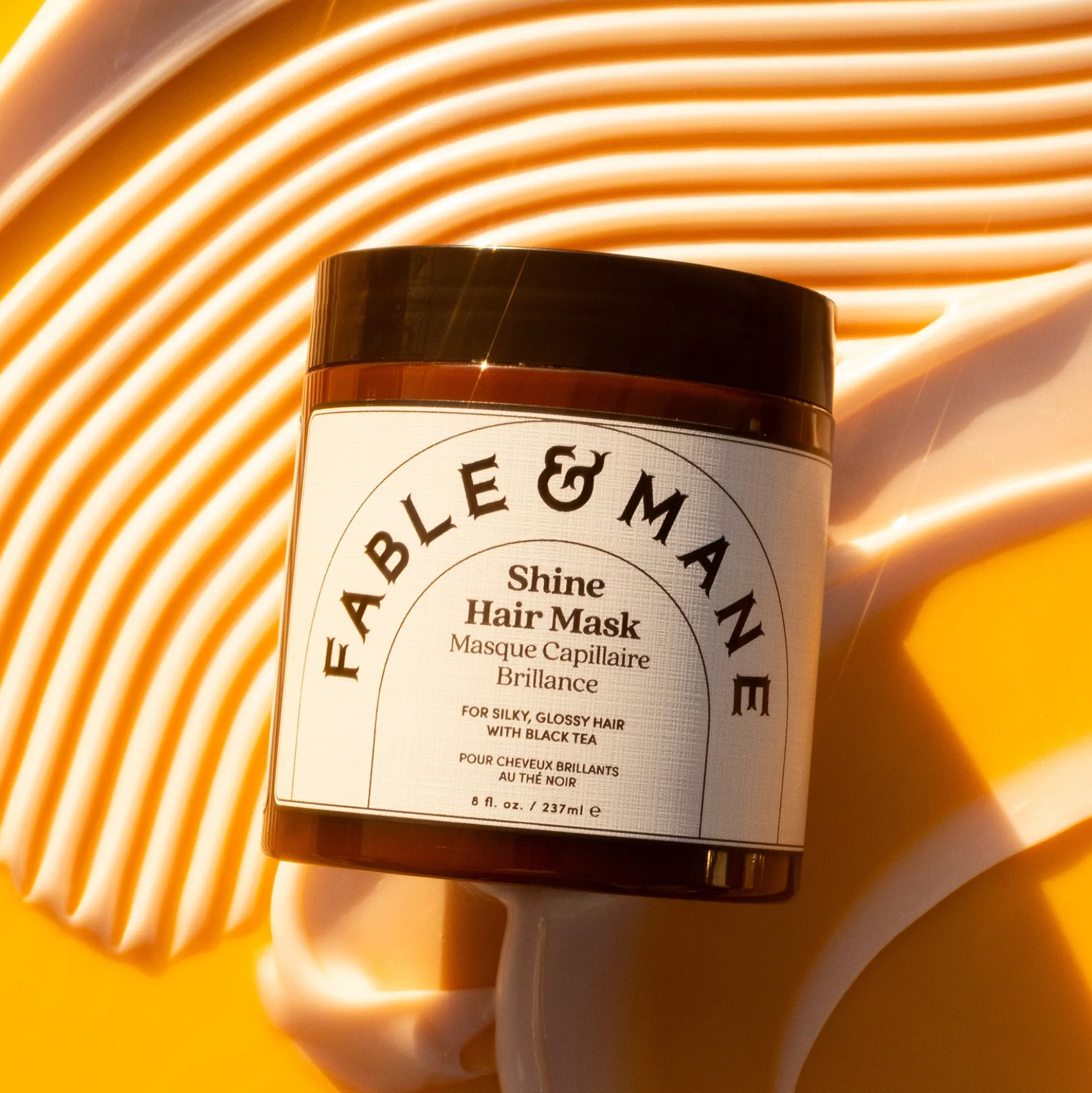 Fable & Mane Shine Hydrating Hair Mask for Fine to Medium Hair 237ml