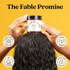 Fable & Mane Shine Hydrating Hair Mask for Fine to Medium Hair 237ml