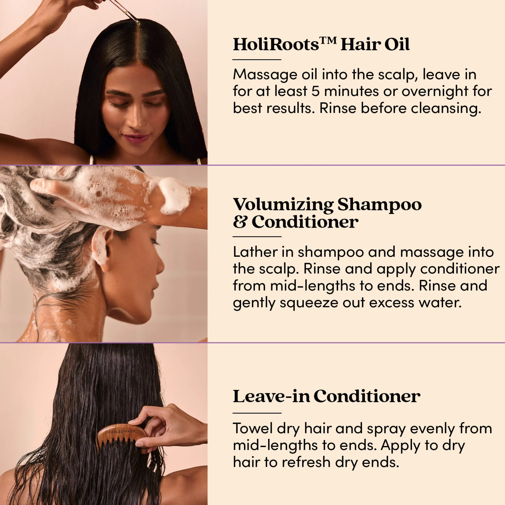 Fable & Mane Wild About Volume Hair Set