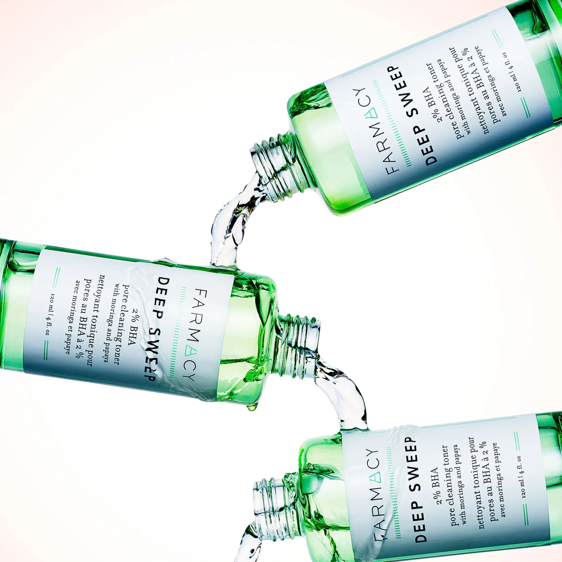 FARMACY Deep Sweep 2% BHA Pore Cleaning Toner with Moringa and Papaya - 120ml