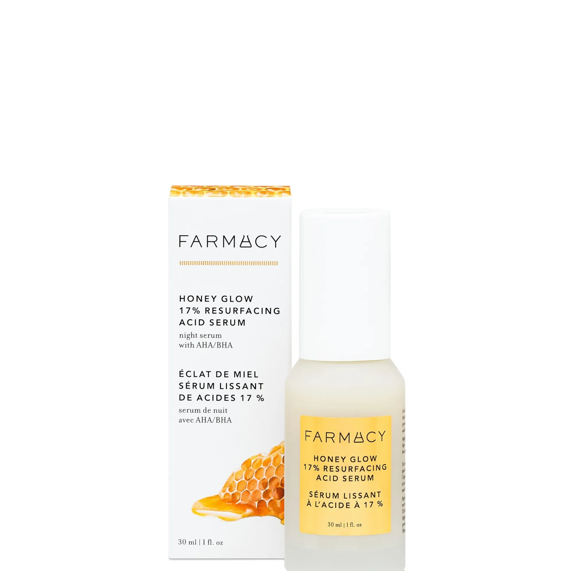 Farmacy Honey Glow 17% Resurfacing Acid Serum 30ml