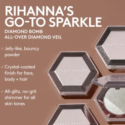 Fenty Beauty Diamond Bomb All Over Diamond Veil 8g (Various Shades)