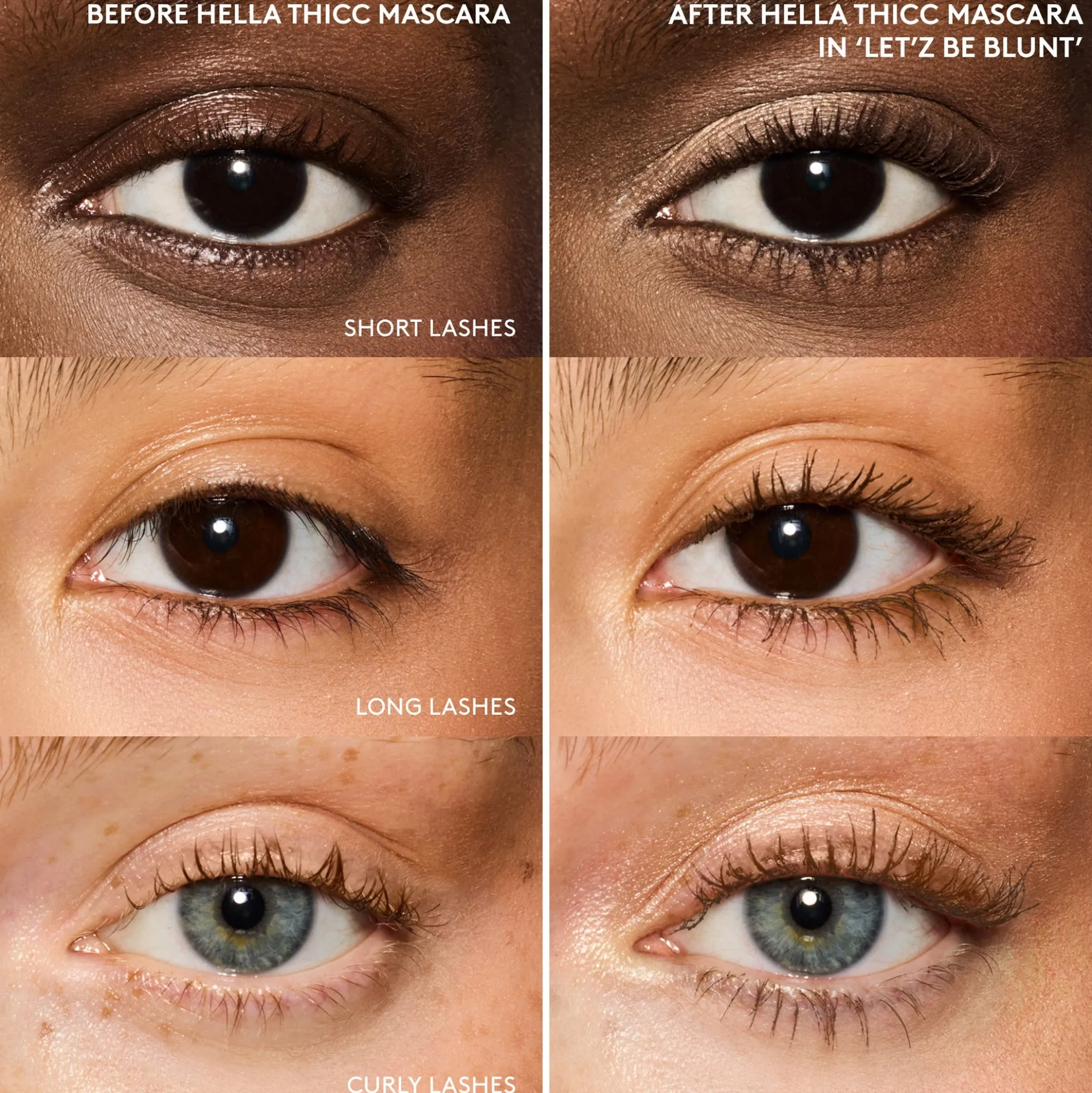 Fenty Beauty Hella Thicc Volumising Brown Mascara - Let'z Be Blunt 10ml