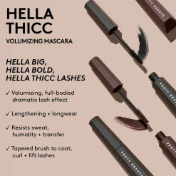 Fenty Beauty Hella Thicc Volumising Brown Mascara - Let'z Be Blunt 10ml