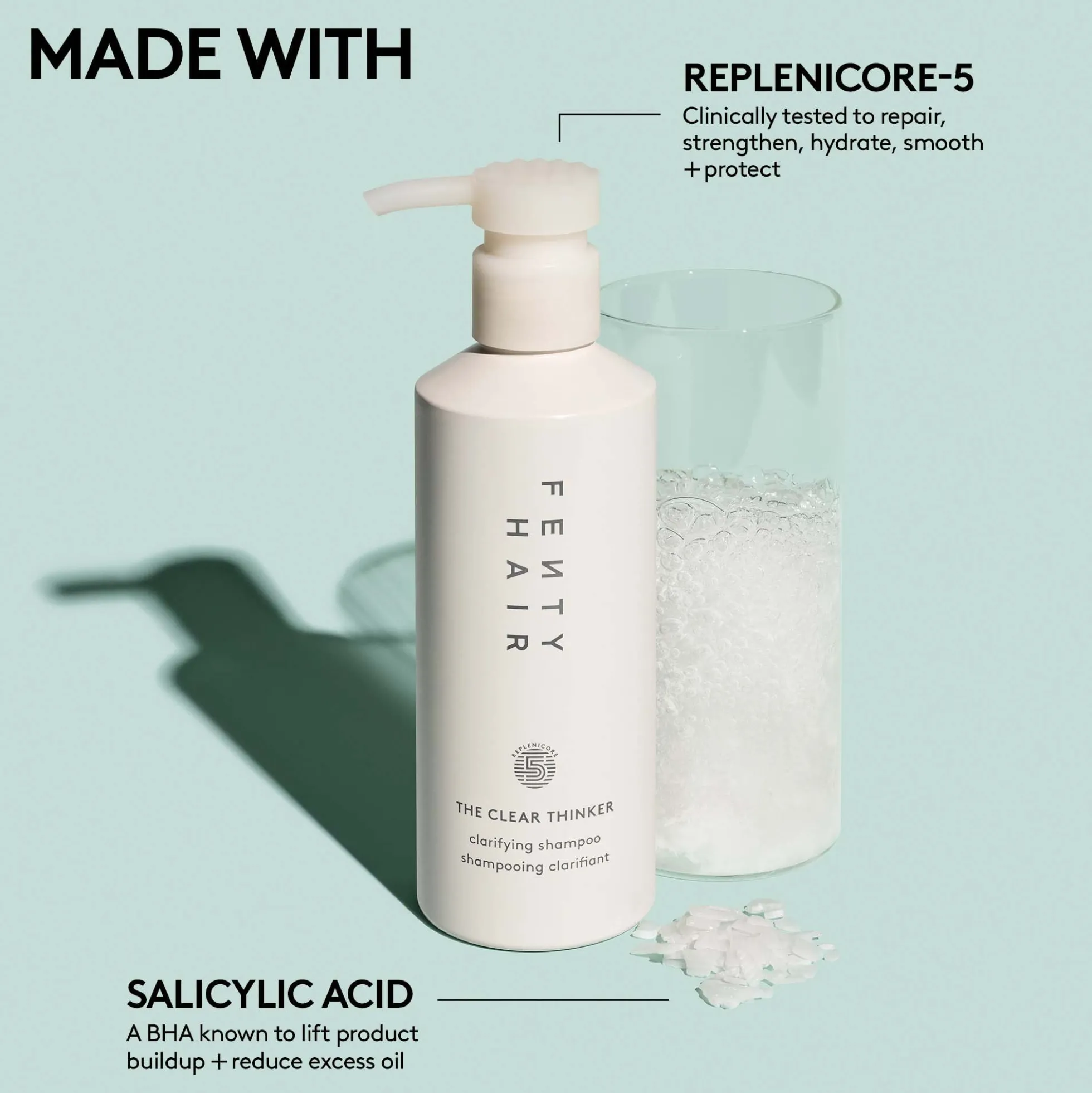 Fenty Hair The Clear Thinker Clarifying Shampoo 300ml