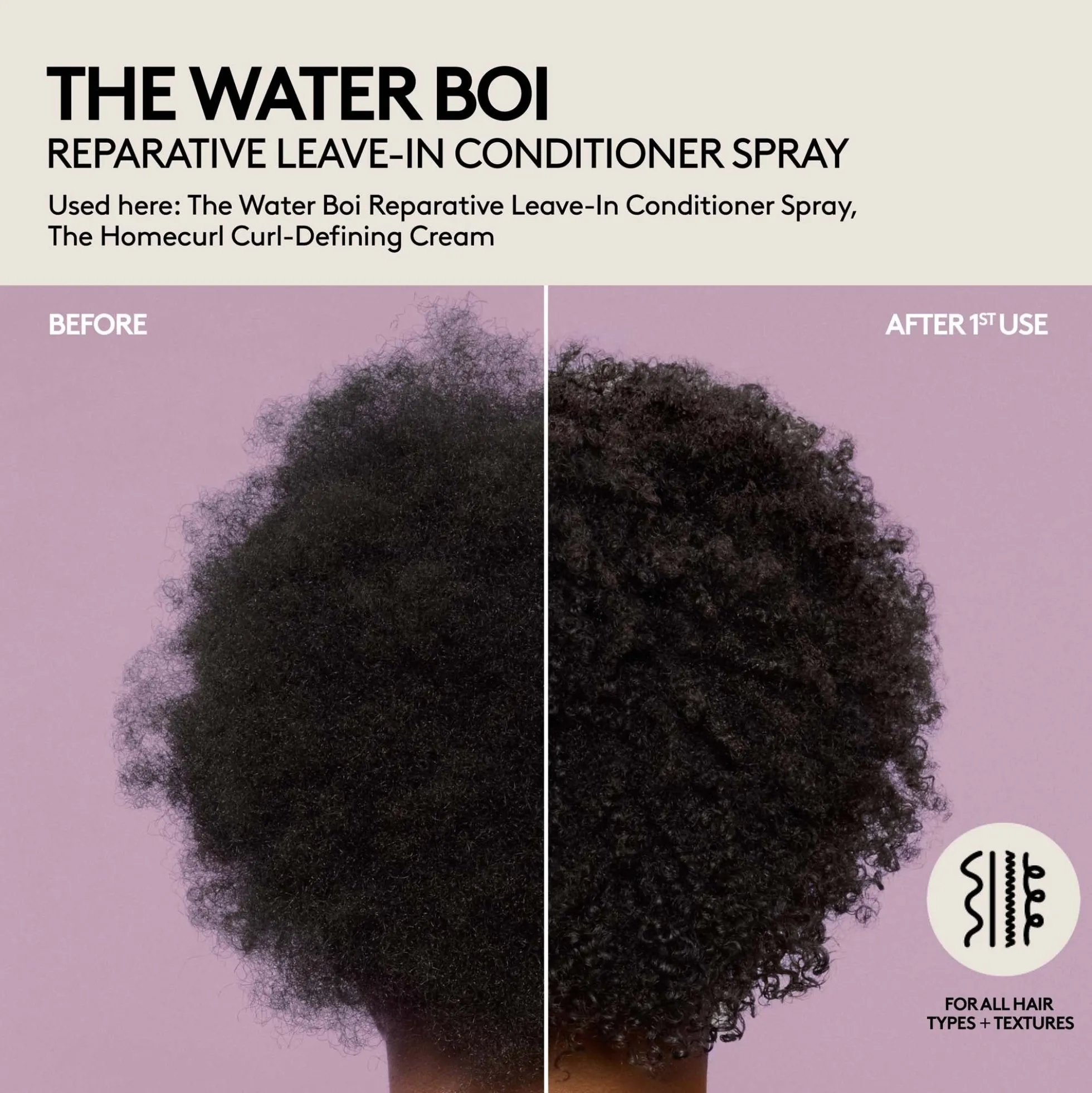 Fenty Hair Waterboi Leave In Conditioner Spray Mini 50ml