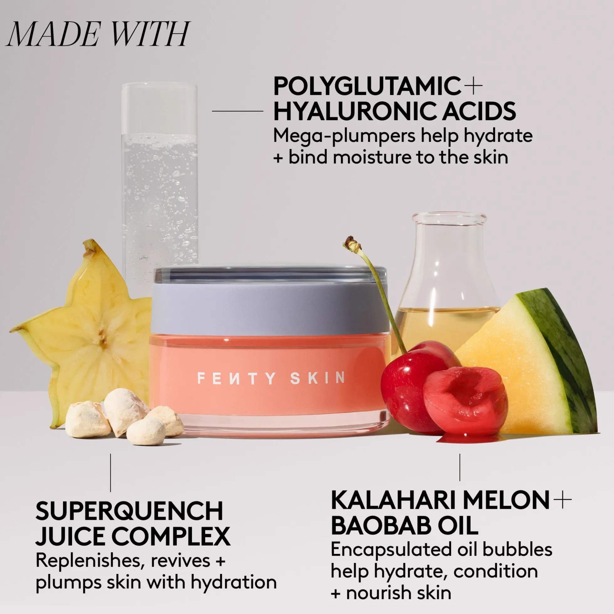Fenty Skin Dew N Plump Hydrating Slushie Face Mask, 75g
