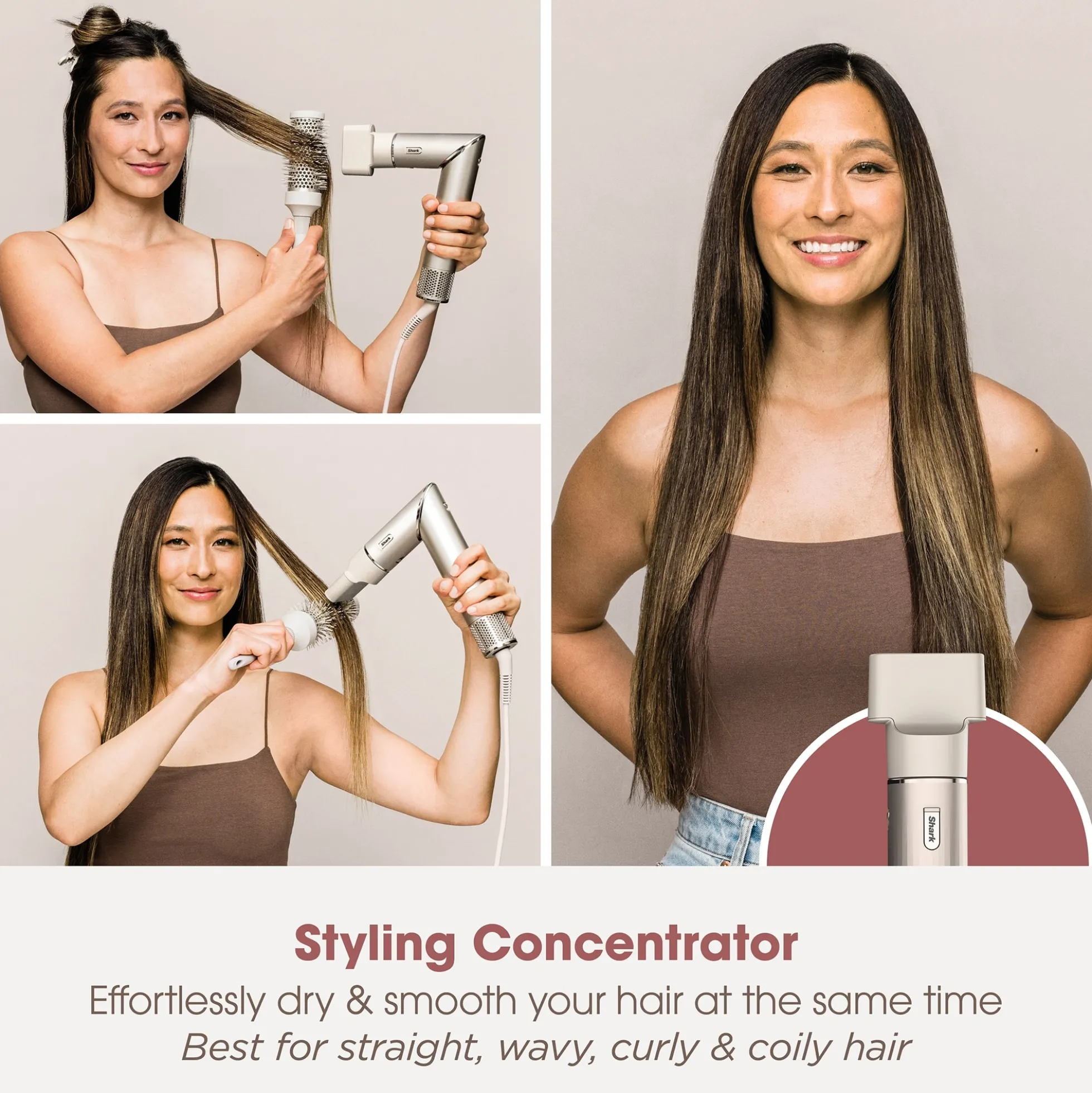 FlexStyle 5-in-1 Air Styler & Hair Dryer with Storage Case