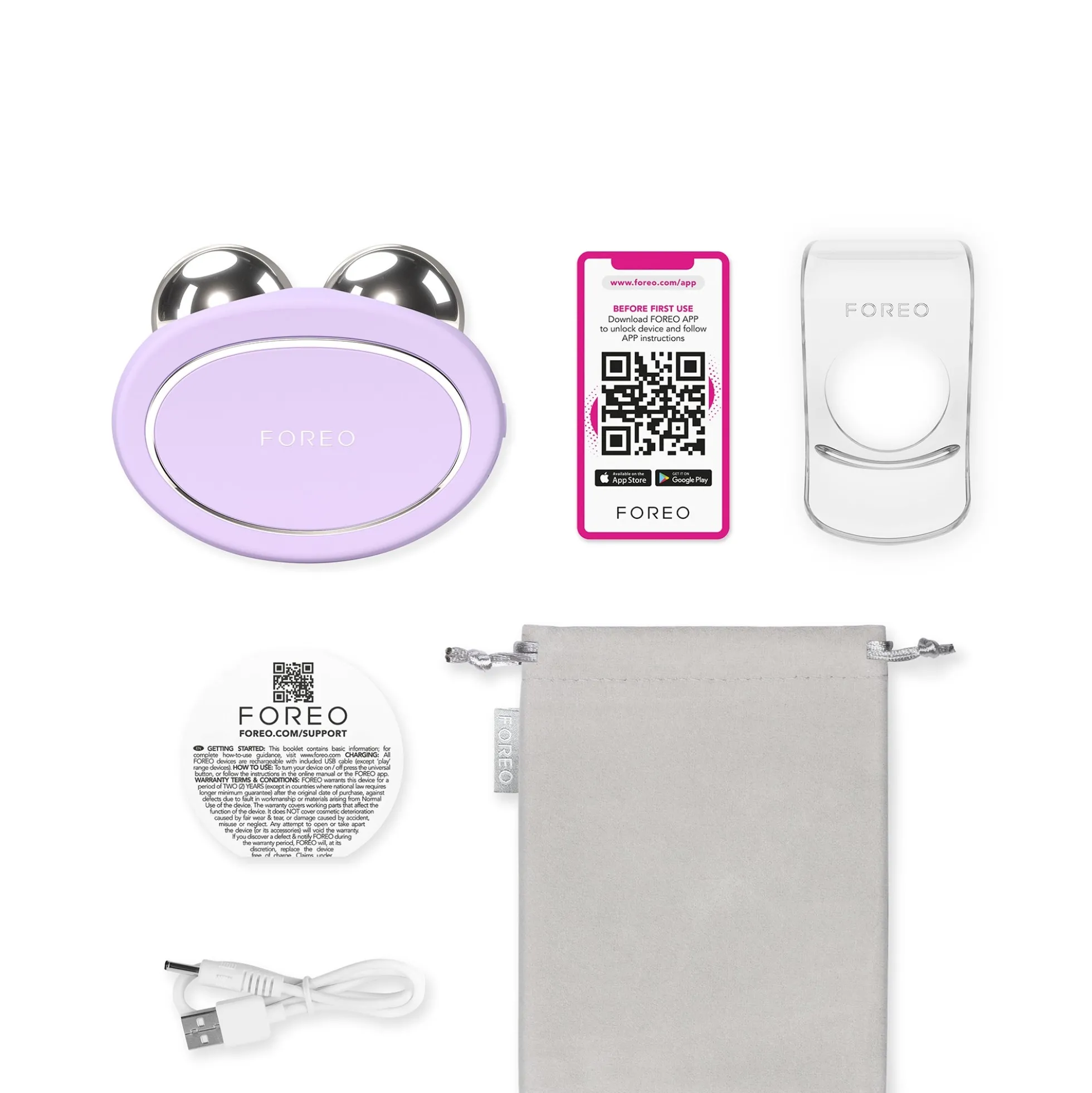 FOREO BEAR 2 Facial Toning Device - Lavender