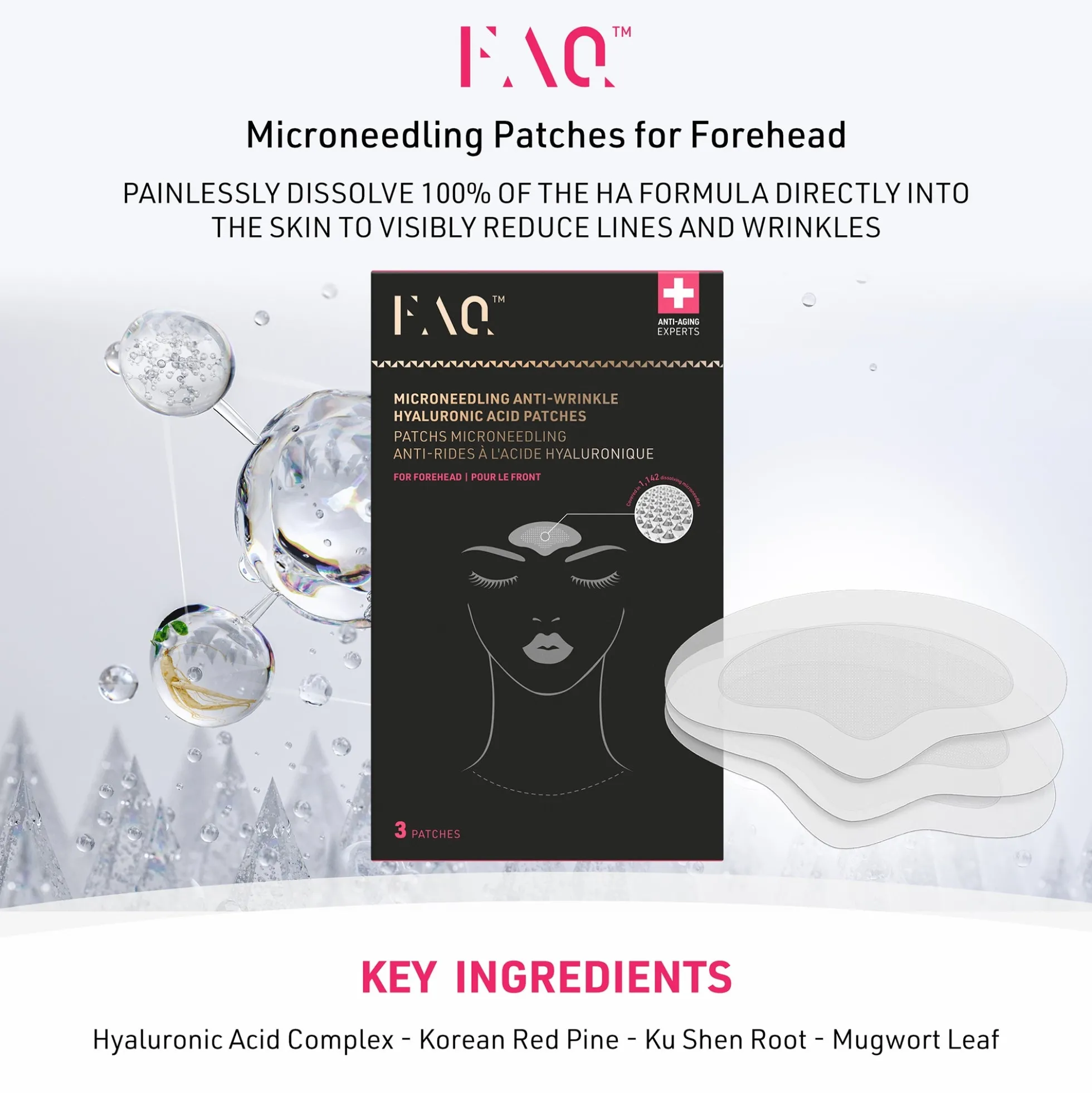 FOREO FAQ Anti-Wrinkle Patches - Forehead
