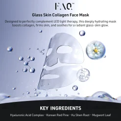 FOREO FAQ Glass Skin Collagen Face Mask