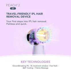 FOREO PEACH 2 Go Device - Lavender